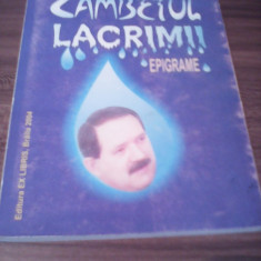 MIRCEA CONSTANDA-ZAMBETUL LACRIMII EPIGRAME EDITURA EX LIBRIS 2004 BRAILA