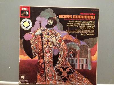 MUSSORGSKY - BORIS GODUNOW -4LP BOX(1977/EMI REC/W.GERMANY) - VINIL/QUADROPHONIC foto