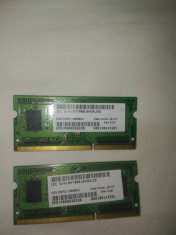 Kit memorii ram 4GB DDR3 1066mhz (2x2gb) foto