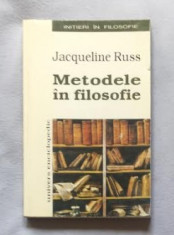 Metodele in filosofie / Jacqueline Russ foto