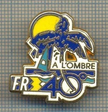 ZET 883 INSIGNA -A L&amp;#039;OMBRE FR 40 -40 DE GRADE LA UMBRA- SPECTACOL TV FRANCE 3 foto
