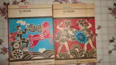 Iliada ( traducere - G. Murnu ) 2 vol./520pag/an 1973- Homer foto