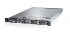 Server DELL PowerEdge R620, Rackabil 1U, 2 Procesoare Intel Octa Core Xeon E5-2680 2.7 GHz, 32 GB DDR3 ECC Reg, 2 x 256 GB SSD Samsung Nou, Raid Con foto