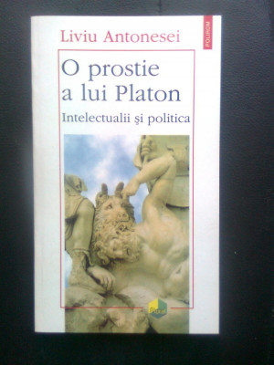 Liviu Antonesei - O prostie a lui Platon. Intelectualii si politica (1997) foto