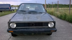 Volkswagen vw GOLF mk1, 1.5 DIESEL model 5 usi an 1981 SE DEZMEMBREAZA foto