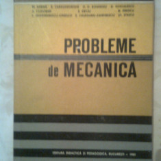 Probleme de mecanica - M. Sarian s.a. (Editura Didactica si pedagogica, 1983)