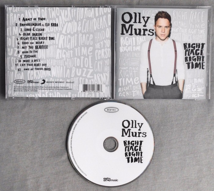 Olly Murs - Right Place Right Time CD