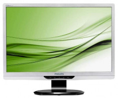 Monitor 22 inch LCD, Philips 220S, Silver &amp;amp; Black, 3 Ani Garantie foto