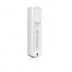 Memorie USB Transcend JetFlash 370 32GB USB 2.0 White foto