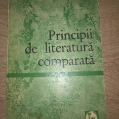 Al. Dima - Principii de literatura comparata (Ed. Enciclopedica Romana, 1972)