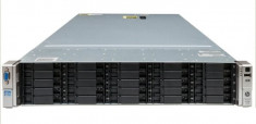 Server HP ProLiant DL380e G8, Rackabil 2U, 2 procesoare Intel Octa Core Xeon E5-2450L 1.8 GHz, 128 GB DDR3 ECC Reg, 25 bay-uri de 2.5inch, Raid Cont foto