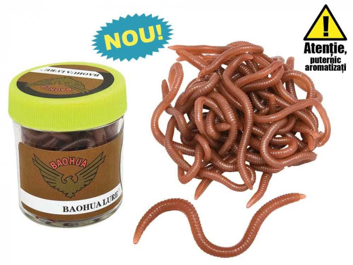 Borcan rame silicon Baracuda Putenic aromatizate (earthworms)