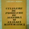 Culegere de probleme de algebra si analiza matematica - A. Leonte; C. Niculescu
