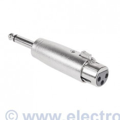 ADAPTOR JACK 6.3 TATA - XLR MAMA foto