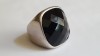 AGATHA PARIS masiv INEL argint cu ONIX fatetat FRANTA elegant OPULENT splendid