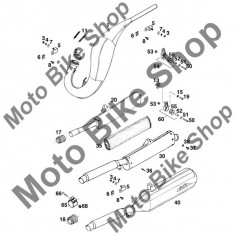 Piulita DIN0934-M 6 KTM 125 E-XC WP 1995 #3, foto