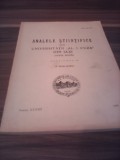 Cumpara ieftin ANALELE STIINTIFICE ALE UNIVERSITATII AL.I.CUZA DIN IASI-STIINTE JURIDICE 1987