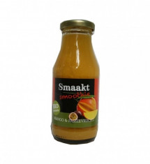 Smoothie cu mango si fructul pasiunii bio 250ml SMAAK foto