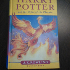 HARRY POTTER AND THE ORDER OF THE PHOENIX (vol. 5) - J. K. Rowling - 2003, 766p.