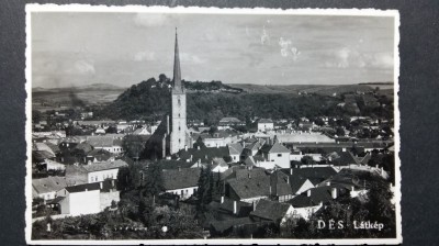 DEJ - VEDERE PARTIALA - PERIOADA RAZBOIULUI - ANUL 1941 foto