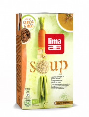 Supa cu quinoa si legume bio 1L foto