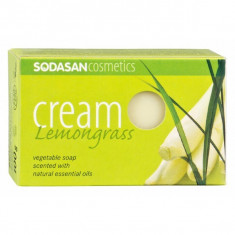 Sapun crema ecologic cu lemongrass 100gr foto