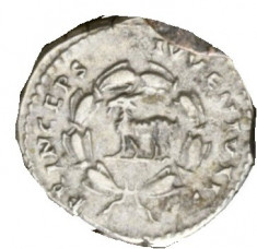 Denar roman argint Domitian foto