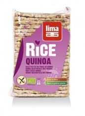 Rondele de orez expandat cu quinoa bio 130g foto