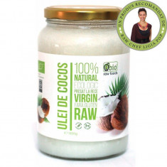 Ulei de cocos virgin raw bio 1400g foto