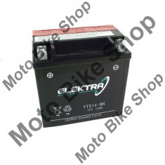 Baterie moto + electrolit 12V14Ah YTX14-BS, foto