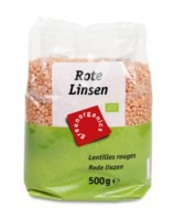 Linte rosie bio 500 g foto