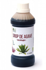 Sirop de agave dark raw bio 500ml foto