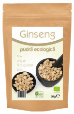 Ginseng pudra bio 60g foto