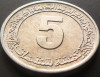 Moneda FAO 5 DINARI - ALGERIA, anul 1977 *cod 5049 = UNC, Africa