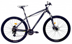 Bicicleta DHS Terrana 2927 (2017) Negru-Albastru, 457mm foto