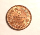 HONDURAS 2 CENTAVOS 1956 UNC, America Centrala si de Sud