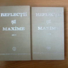 n7 Reflectii si maxime (2 volume) - Editie ingrijita de Constantin Badescu