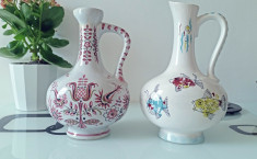 Doua vase decorative din portelan foto