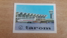 CCO 1972 - CALENDAR DE COLECTIE - TEMATICA AVIATIE - TAROM - ANUL 1972 foto