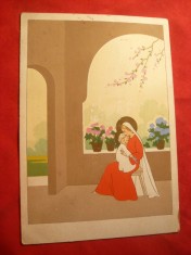 Ilustrata religioasa pictata manual &quot;Sacra Ars Nova&quot;