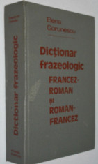 Dictionar frazeologic - francez roman si roman francez foto