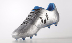 Ghete fotbal Adidas Messi 16.3 FG Silver COD: S79623 - Produs original, factura foto