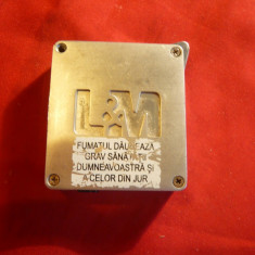 Bricheta marca L&M , otel ,functionala , l= 4 cm