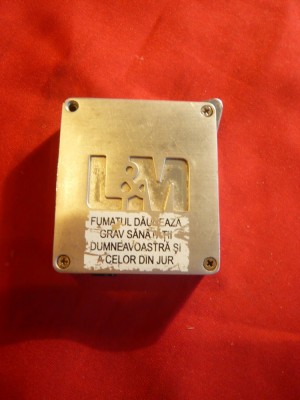 Bricheta marca L&amp;amp;M , otel ,functionala , l= 4 cm foto