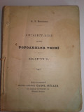 G.T.BUZOIANU- CERCETARI ASUPRA POPOARELOR VECHI- EGIPTUL/princeps cca 1900