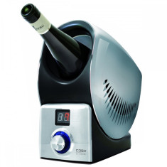 Racitor de vin Caso WineControl, 60W, functie incalzire, argintiu foto