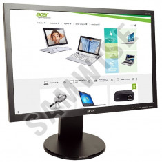 Monitor LCD 19&amp;quot; ACER B193W 1440 x 900 Wide 5ms VGA DVI Cabluri + GARANTIE !!! foto