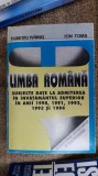 Cumpara ieftin LIMBA ROMANA SUBIECTE INVATAMANTUL SUPERIOR 90,91,92,93,94 IVANUS TOMA