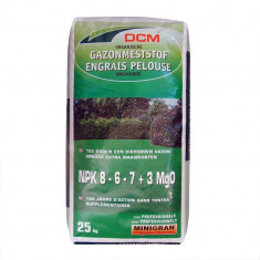 Fertilizant pentru gazon NPK 8-6-7+3 MgO DCM( 25 Kg) foto