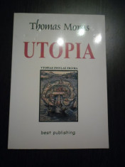 UTOPIA - Thomas Morus - Best Publishing, 2001, 140 p. foto